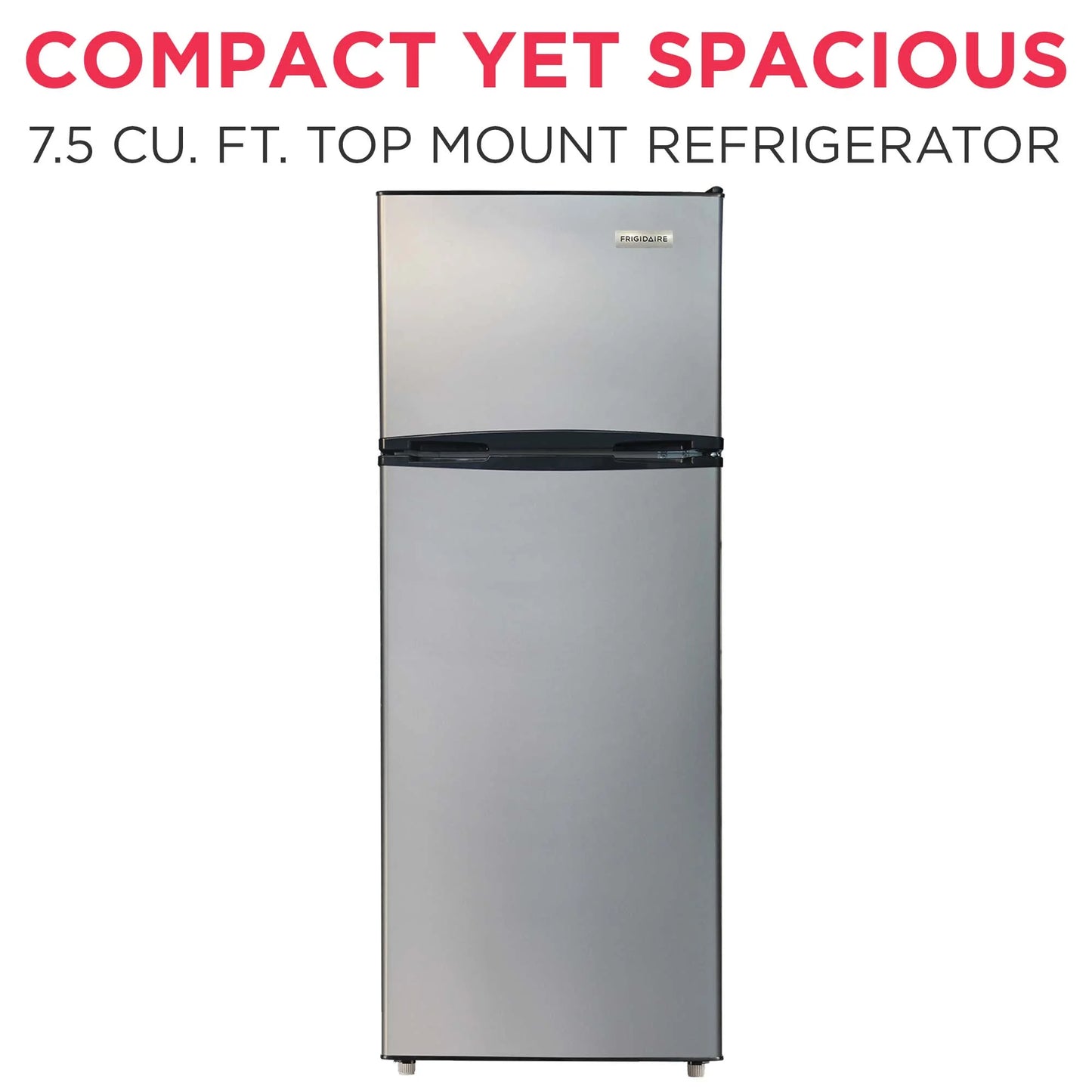 7.5 Cu. Ft. Refrigerator – Platinum Series Stainless Look
