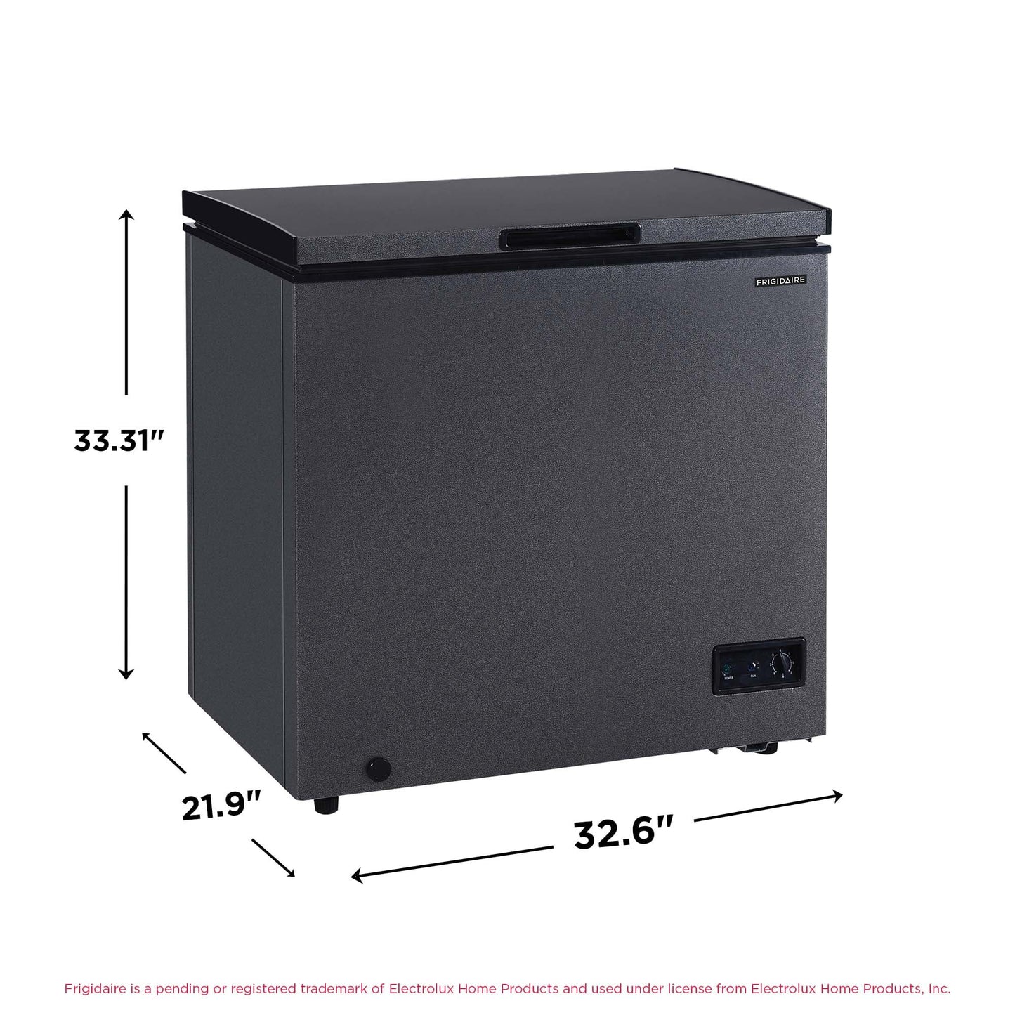 Frigidaire 7.0 Cu. Ft. Chest Freezer – Black Granite Finish