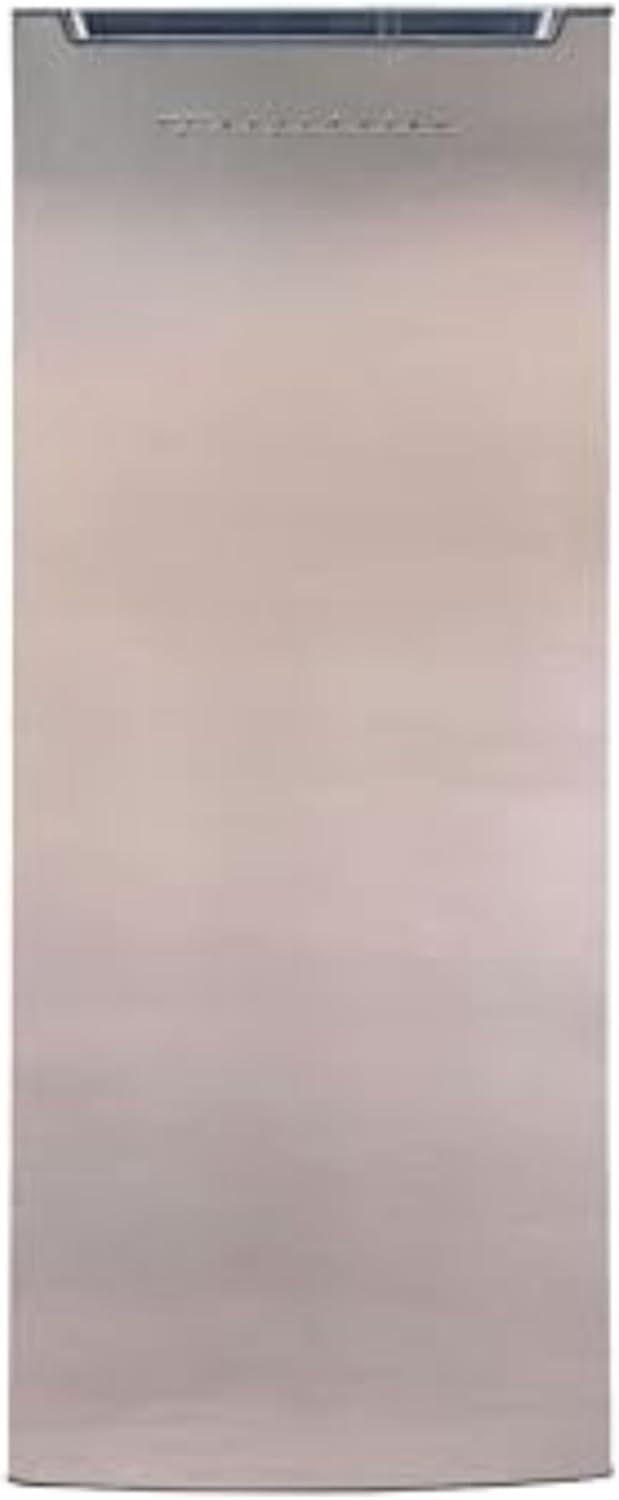 Frigidaire 6.5 cu. ft. Upright Freezer – Platinum Silver | Compact Deep Freezer