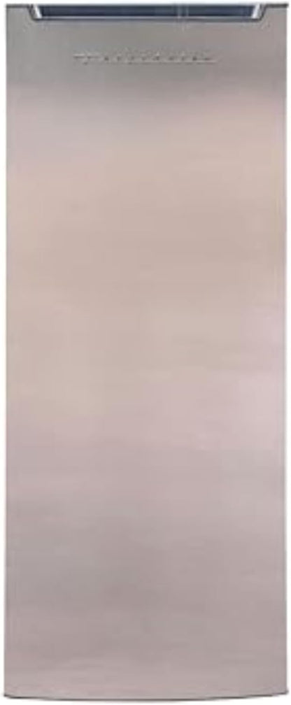 Frigidaire 6.5 cu. ft. Upright Freezer – Platinum Silver | Compact Deep Freezer