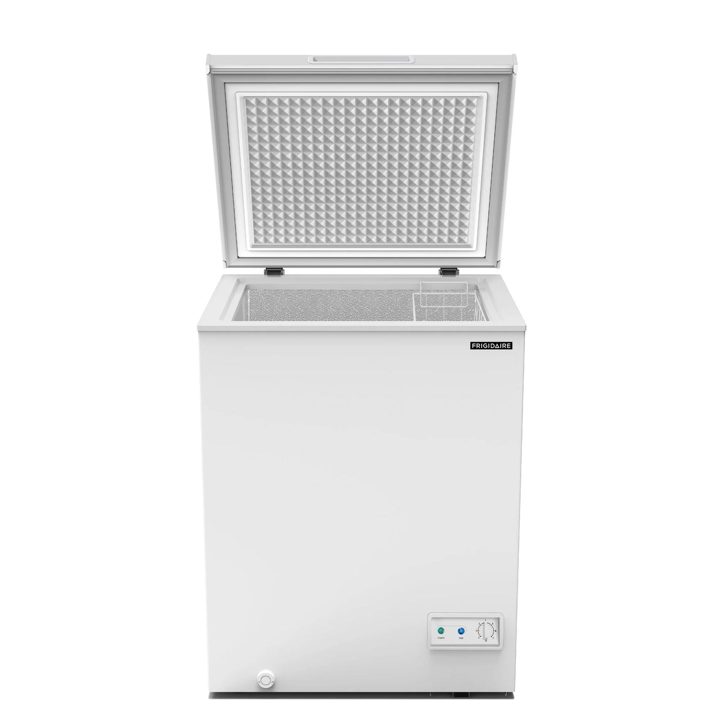 Frigidaire 5.0 Cu. Ft. Chest Freezer – White | Manual Defrost, Removable Basket