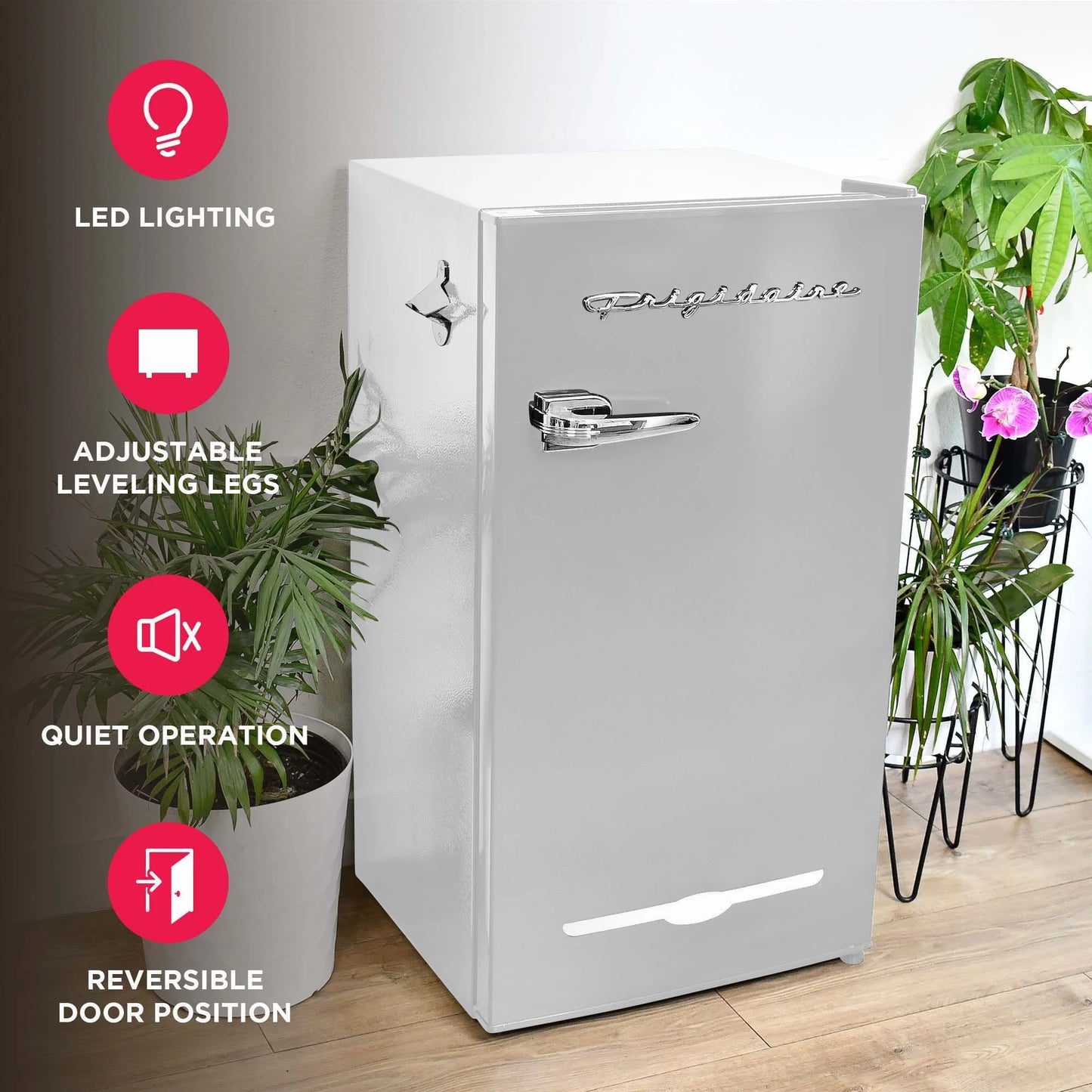 Frigidaire 3.2 Cu. Ft. Retro Mini Refrigerator – Moonbeam