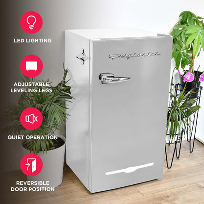 Frigidaire 3.2 Cu. Ft. Retro Mini Refrigerator – Moonbeam