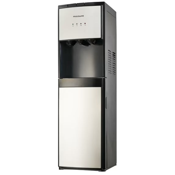 Frigidaire 5‑Gallon Bottom Loading Hot & Cold Water Dispenser – Stainless Steel