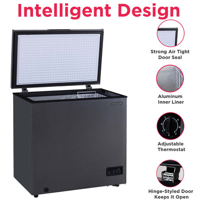 Frigidaire 7.0 Cu. Ft. Chest Freezer – Black Granite Finish